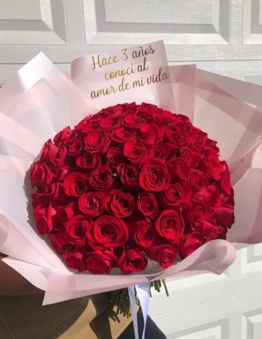 Ramo 100 rosas