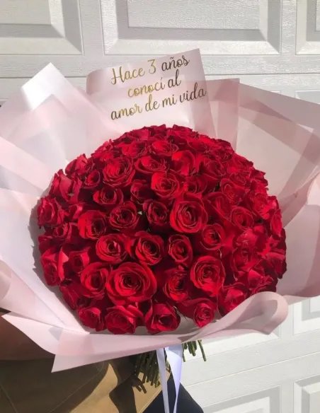 Ramo 100 rosas
