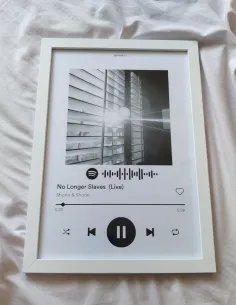 Placa spotify 20x35cm