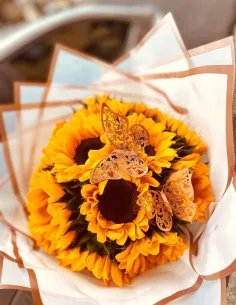 Ramo de girasoles