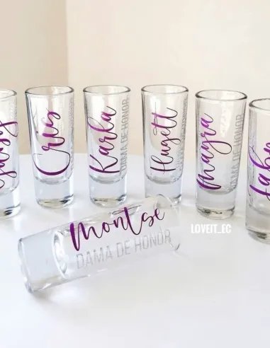 Vasos De tequila personalizados