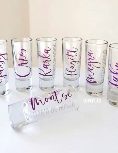 Vasos De tequila personalizados