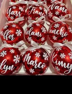 12 esferas personalizadas
