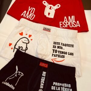 Set 3 boxers algodón